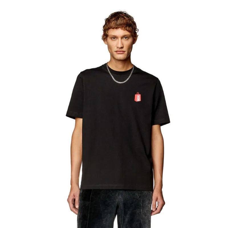 Camiseta Diesel T-Just N18 Maglietta Preto- 3XG