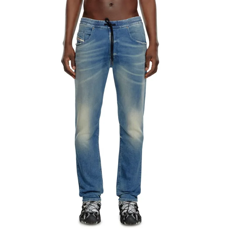 Calça Diesel 2030 D-Krooley Joggjeans® Sweat Jeans Denim- 44