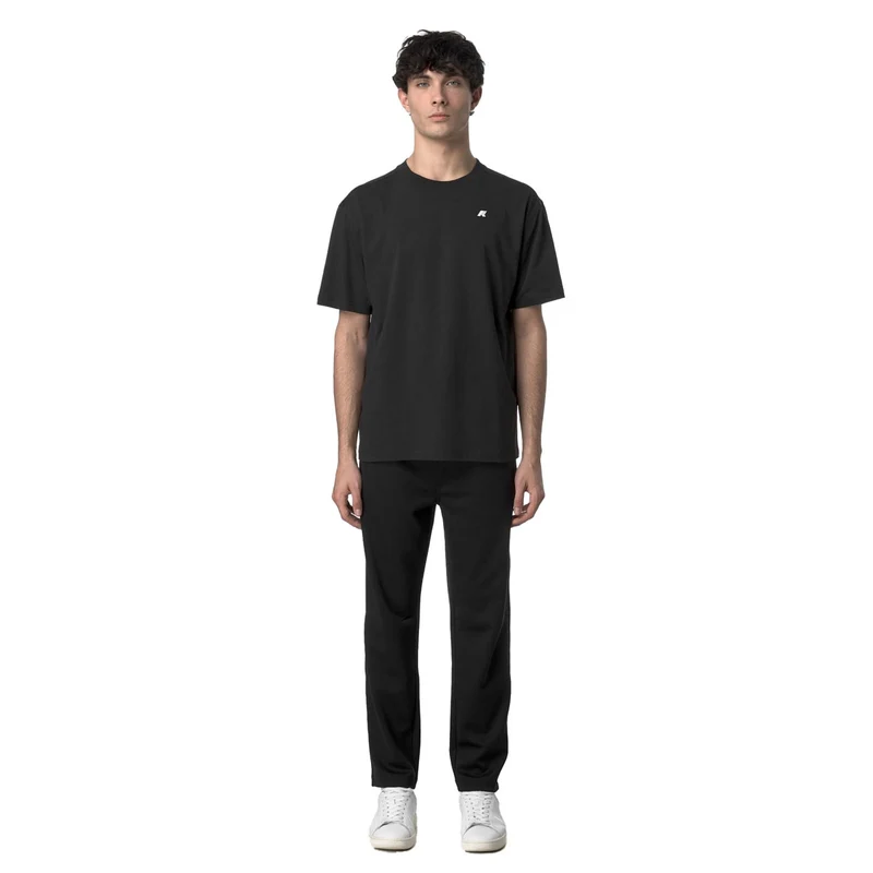 Pantalone Jogger Uomo K-Way Micka Light Spacer Nero XXL