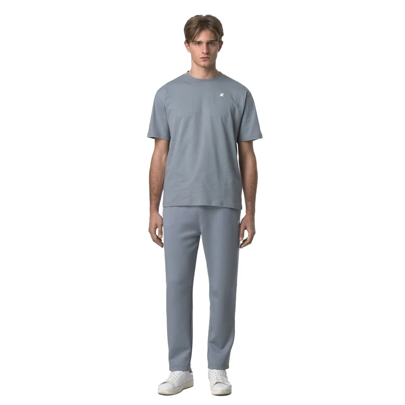 Pantalone Jogger Uomo K-Way Micka Light Spacer Grigio XL