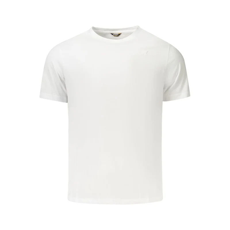 K-WAY White Cotton Men T-Shirt M