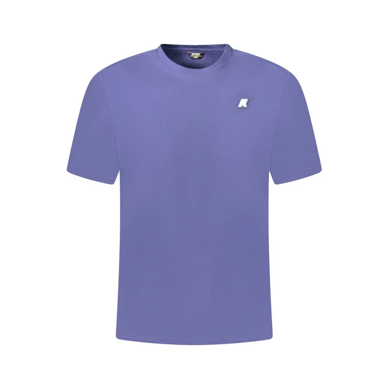 K-WAY Blue Cotton Men T-Shirt M