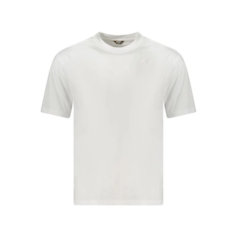K-WAY White Cotton Men T-Shirt XXL