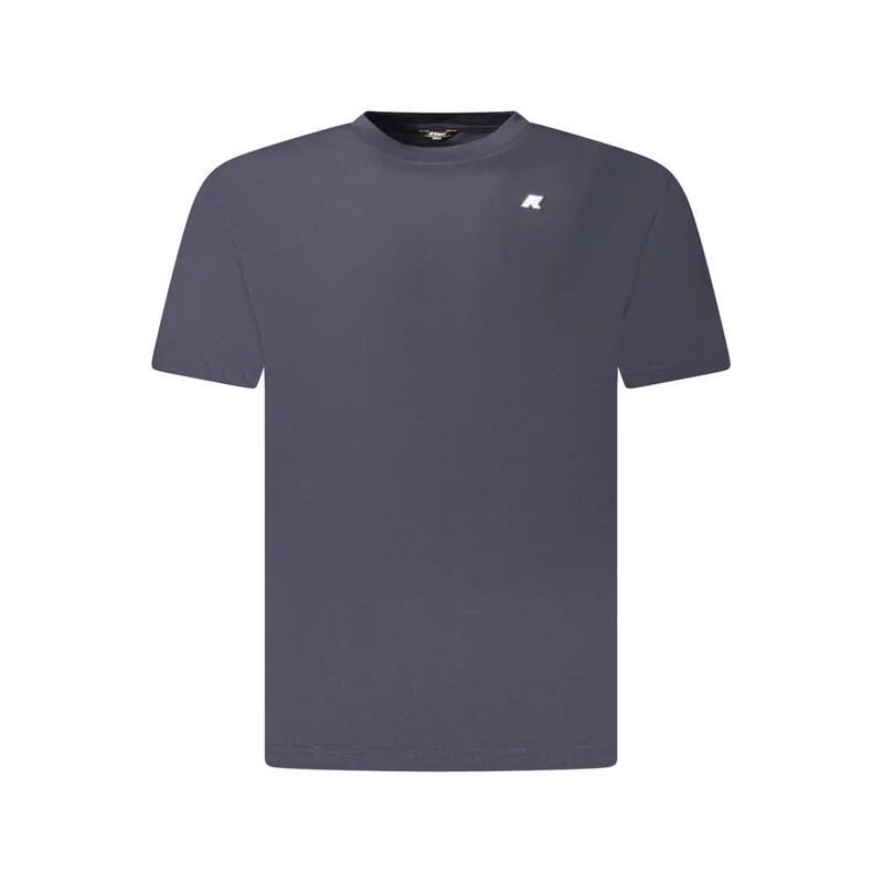 K-WAY Blue Cotton Men T-Shirt S