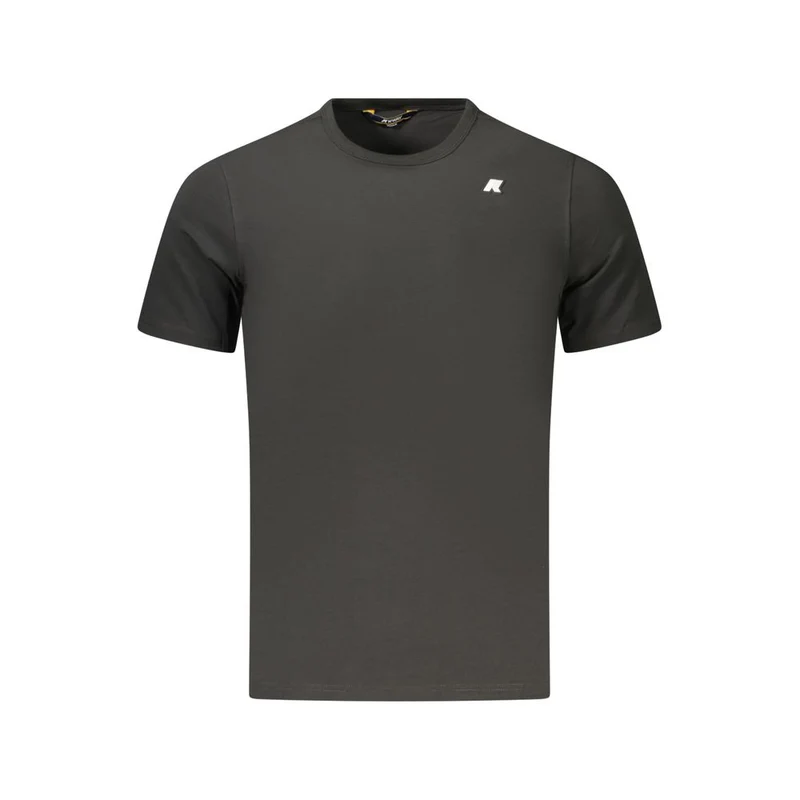 K-WAY Black Cotton Men's T-Shirt S
