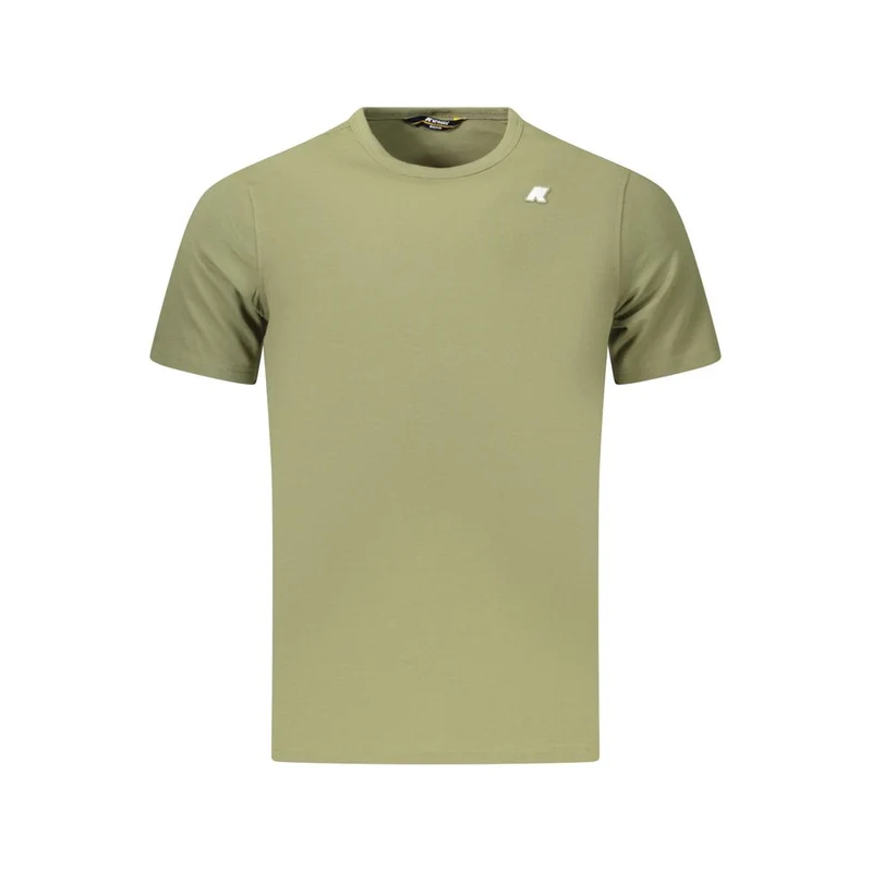 K-WAY Green Cotton Men's T-Shirt XXL