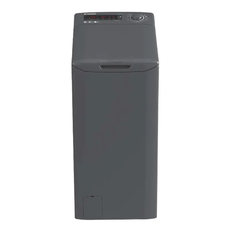 Lavarropas Candy CSTG47TMRR41-12 carga superior 7Kg 1400 RPM Antracita Inverter