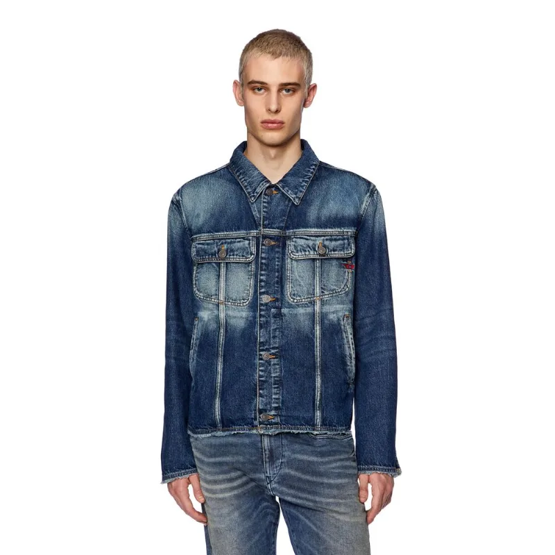 Jaqueta Diesel D-Barcys-S Azul - GG
