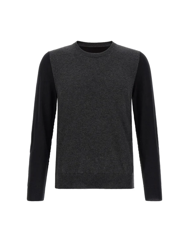 Maison Margiela Two-Tone Wool Sweater XL