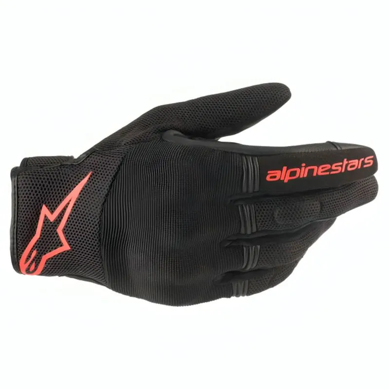 Luva Alpinestars Copper Preto Vermelho