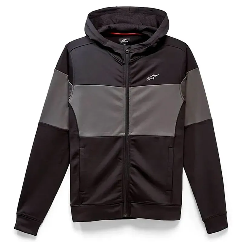 Jaqueta Alpinestars Justify Midlayer Preto Cinza Escuro
