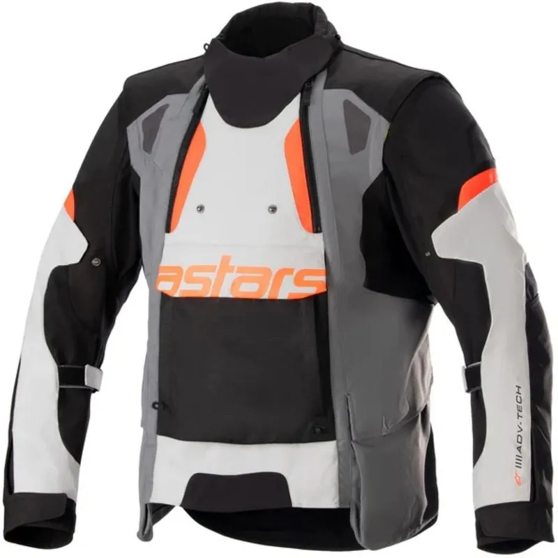 Jaqueta Alpinestars Halo Drystar Cinza/preto/laranja