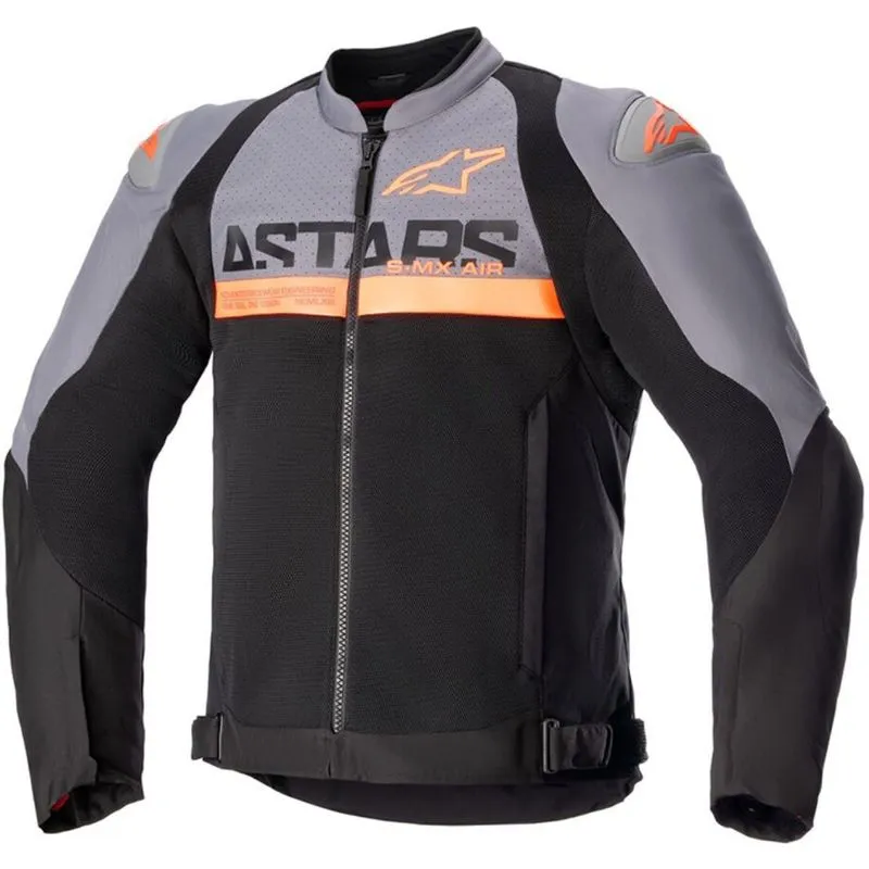 Jaqueta Alpinestars Smx Air Cinza/preto/laranja