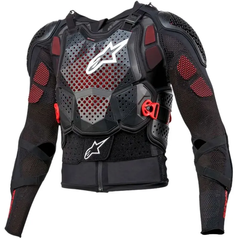 Jaqueta Alpinestars Bionic Tech V3 Preto Branco Vermelho G