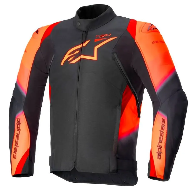 Jaqueta Alpinestars T SP 1 V2 WP Preto Vermelho 2XL