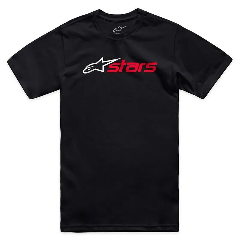 Camiseta Alpinestars Blaze 2.0 Preto Branco Vermelho
