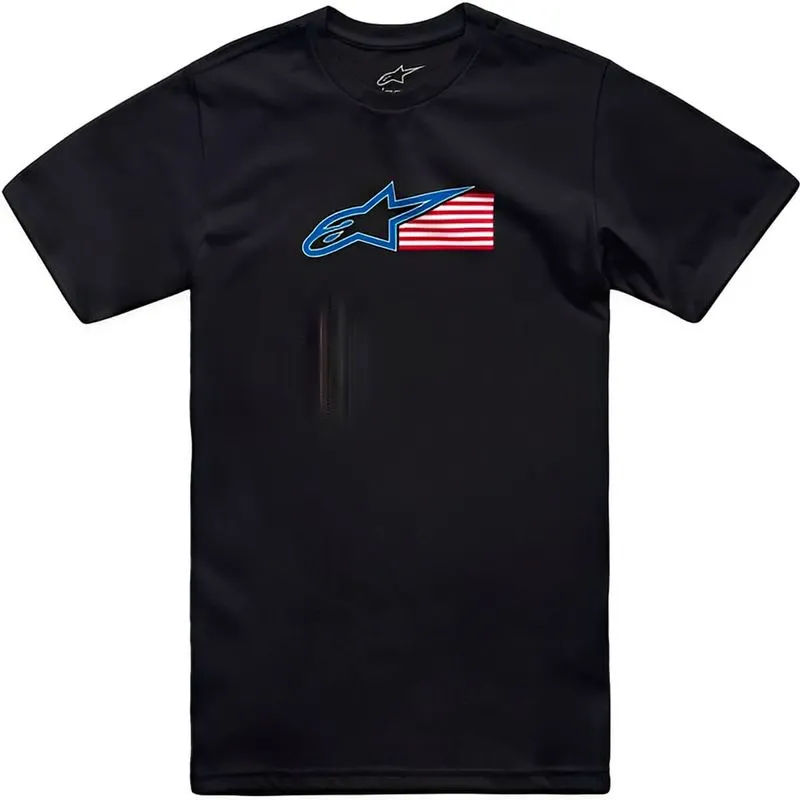Camiseta Alpinestars Racing Usa Preto M