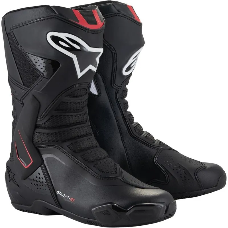 Bota Alpinestars Smx-6 V3 Preta/branca/vermelha