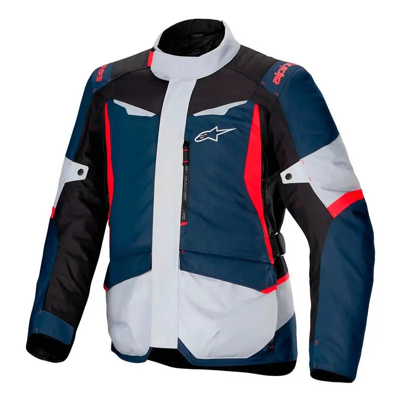 Jaqueta Masculina Alpinestars ST 1 WP Azul Escuro Preto Vermelho P