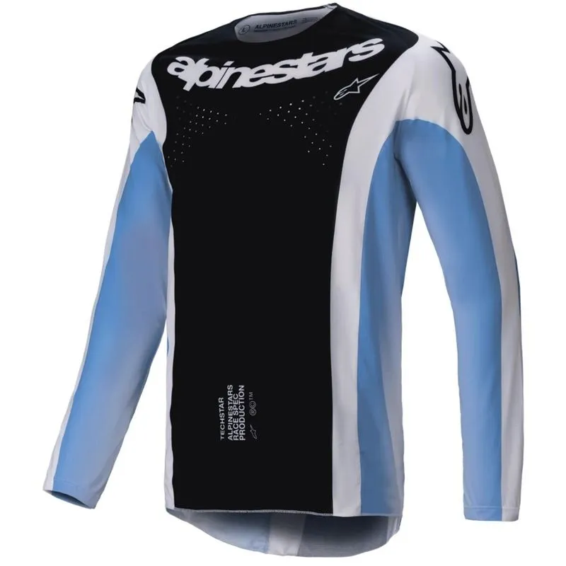 Camisa Alpinestars Techstar Melt 25 - Preto/azul