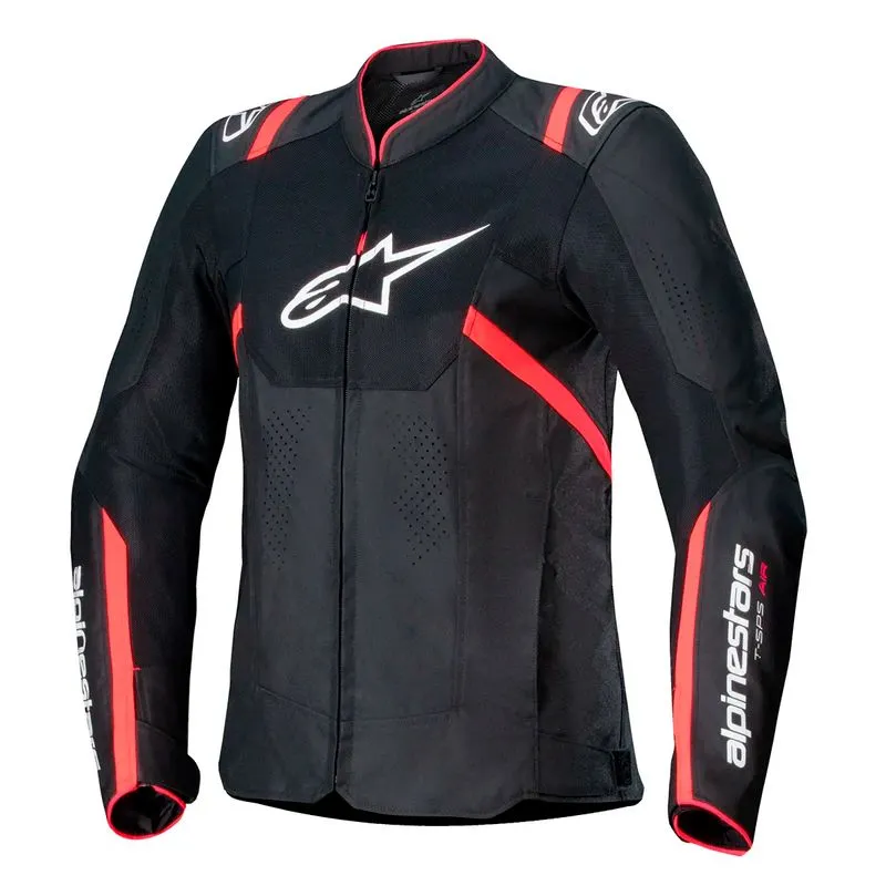 Jaqueta Feminina Alpinestars Stella T SPS Air V2 Preto Diva Pink 2XL