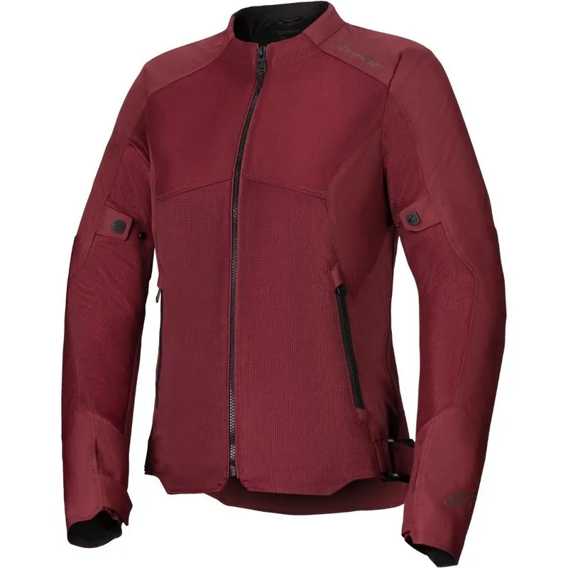 Jaqueta Alpinestars Stella C1 Air - Vermelho Borgonha (ventilada)