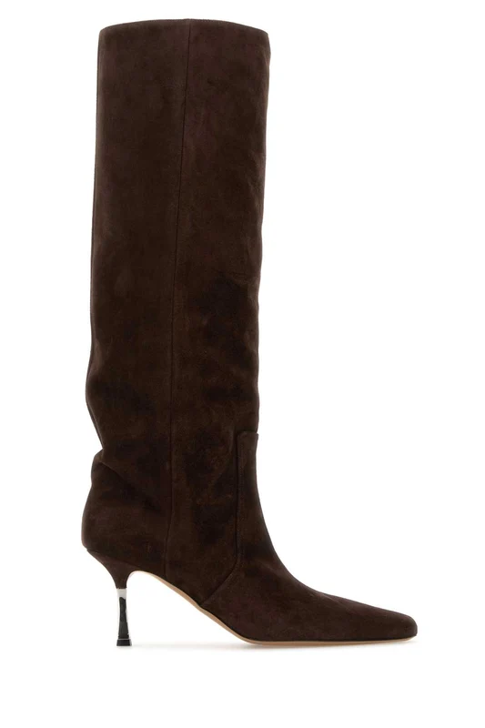 Paris Texas Chocolate Suede Bettina Boots 38