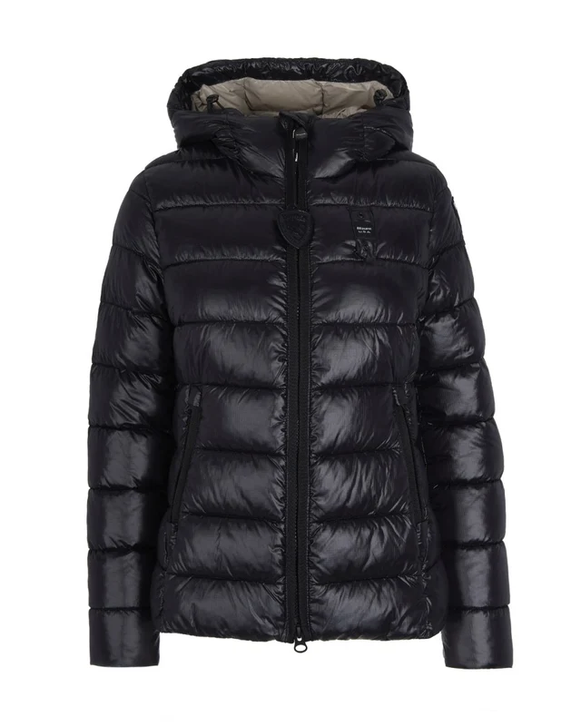 Blauer Black Caroll Water-Repellent Micro Rip Nylon Jacket standard M