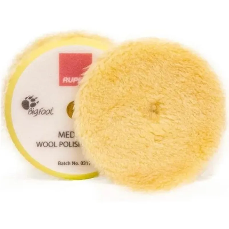 Boina De Lã Lustro Amarelo 5 Rupes