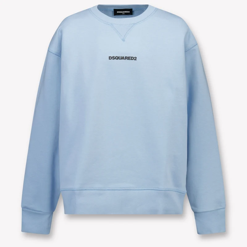 Dsquared2 Kinder Jongens Trui In Licht Blauw 16 Jaar