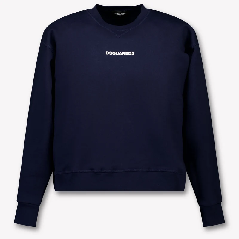 Dsquared2 Kinder Jongens Trui In Navy 6 Jaar