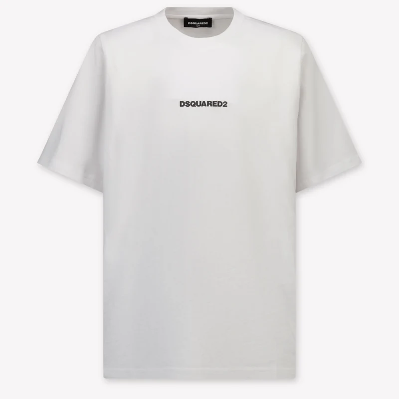 Dsquared2 Kinder Jongens T-Shirt In Wit 4 Jaar