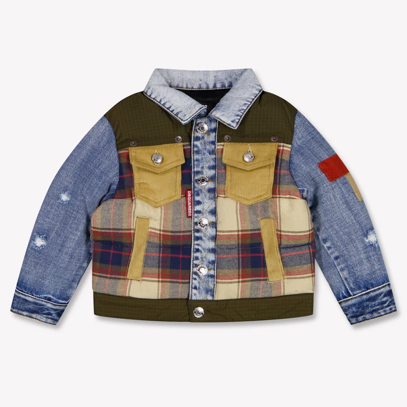 Dsquared2 Baby Jongens Winterjas In Jeans 18 Maanden