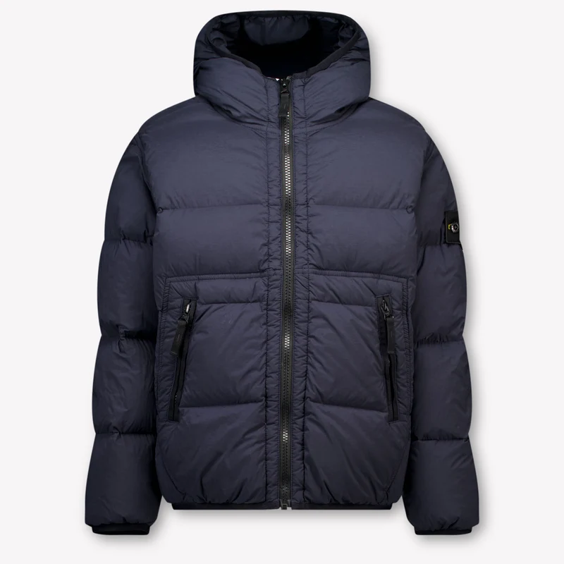 Stone Island Kinder Jongens Winterjas In Navy 4 Jaar