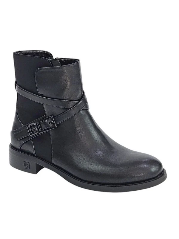 LAURA BIAGIOTTI Tronchetto Tacco Basso Donna - 9285 Nero 41