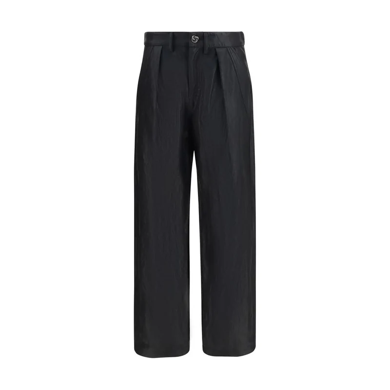 Kristina Ti Black Polyester Casual Pants IT40 | M