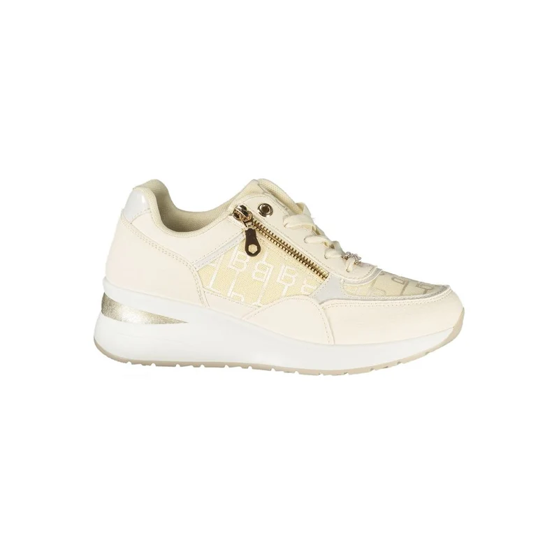 Laura Biagiotti White Polyurethane Women Sneaker EU41/US11