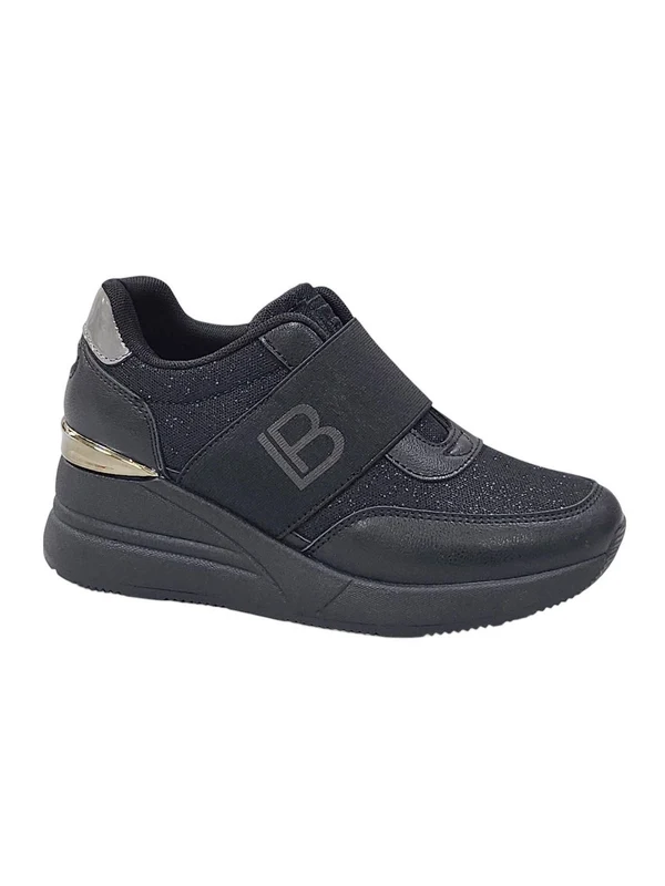 LAURA BIAGIOTTI Sneaker Con Zeppa Donna - 9253 Nero 38
