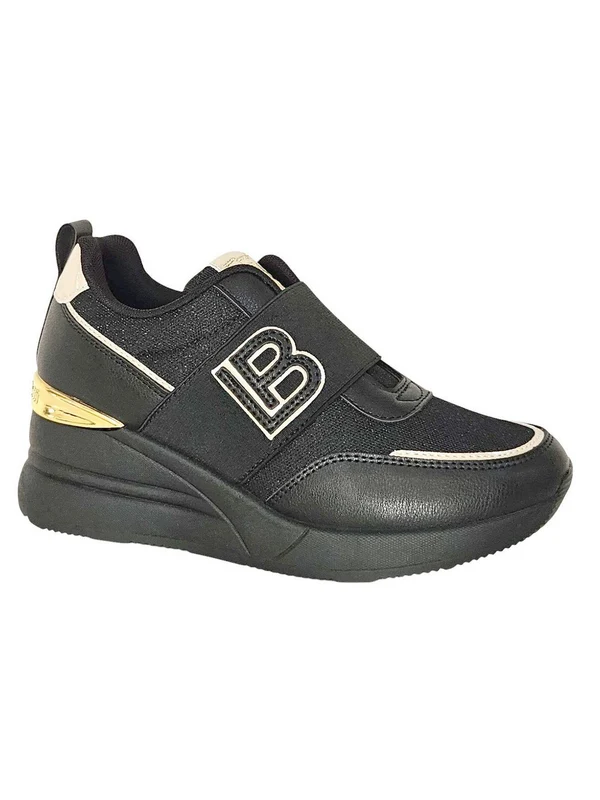 LAURA BIAGIOTTI Sneaker Con Zeppa Donna - 9658 Nero 36