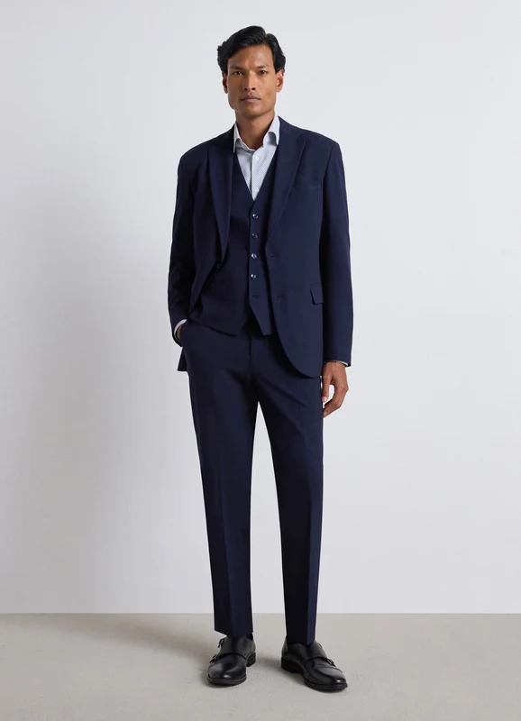 Pantaloni lunghi sartoriali a tinta unita 46
