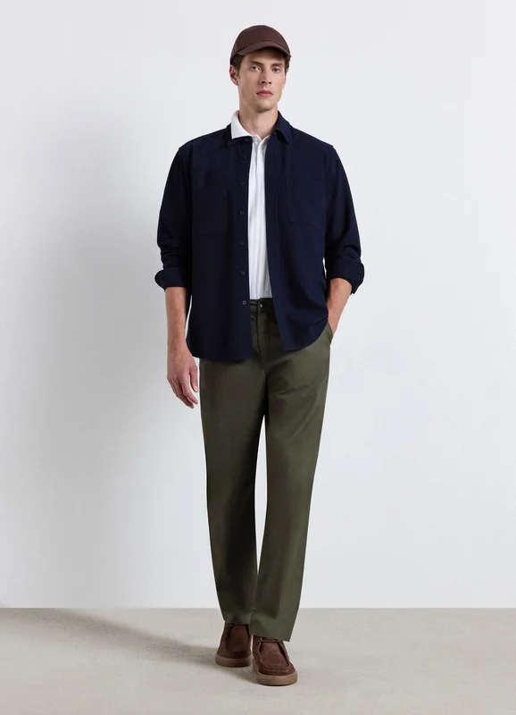 Pantaloni jogger con elastico in vita 54
