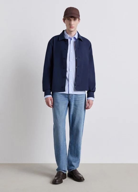 Giubbotto camicia con bottoni XXL