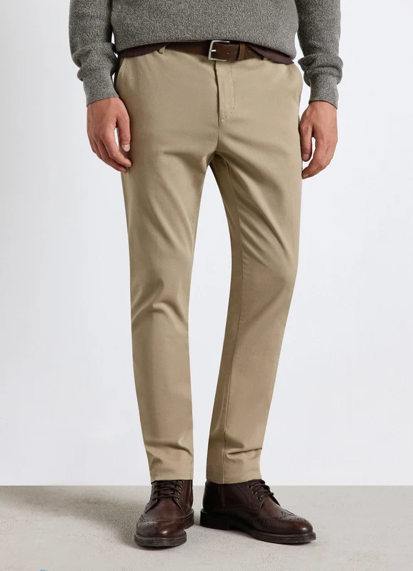 Pantaloni chino slim sartoriali 46