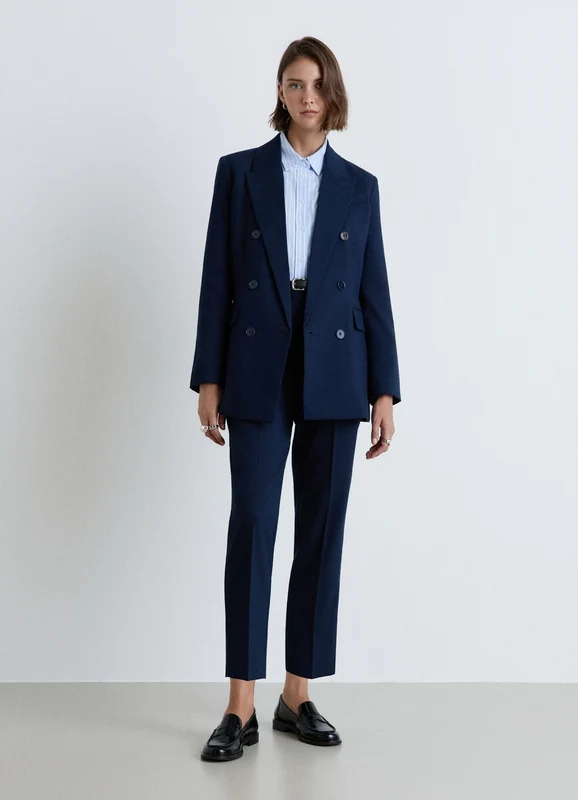 Pantaloni lunghi con pinces S