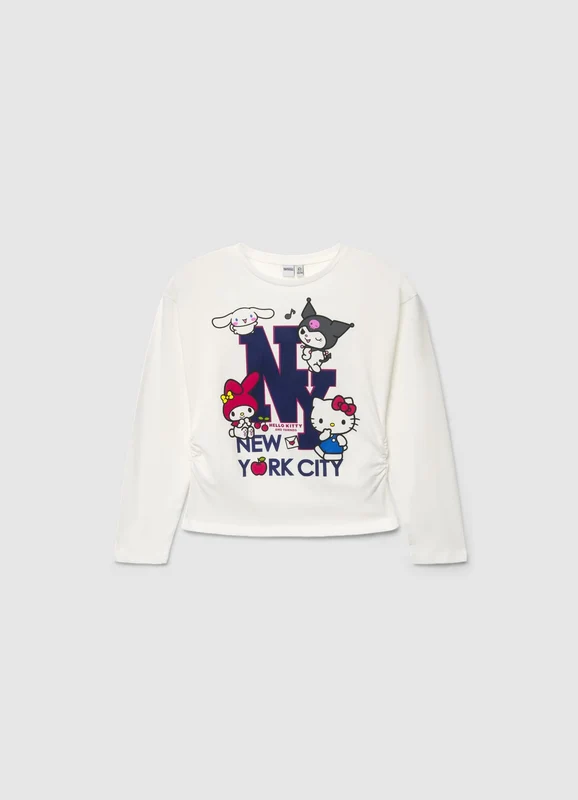 T-shirt con stampa Hello Kitty 12-13