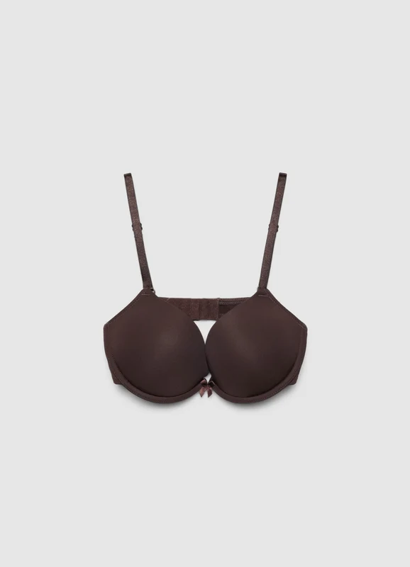 Reggiseno push up imbottito a tinta unita 2B