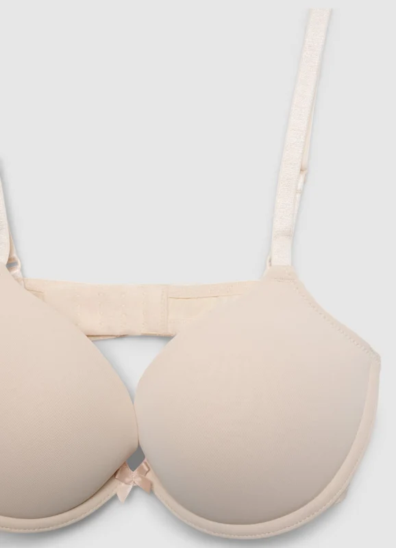 Reggiseno push up imbottito a tinta unita 2B