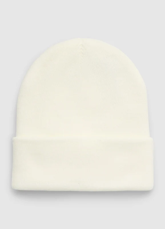 Berretto beanie a tinta unita TU