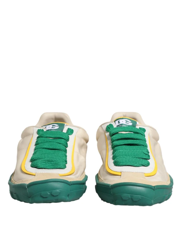 Dolce & Gabbana Multicolor Old Runner Lace Up Sneakers Shoes EU45/US12