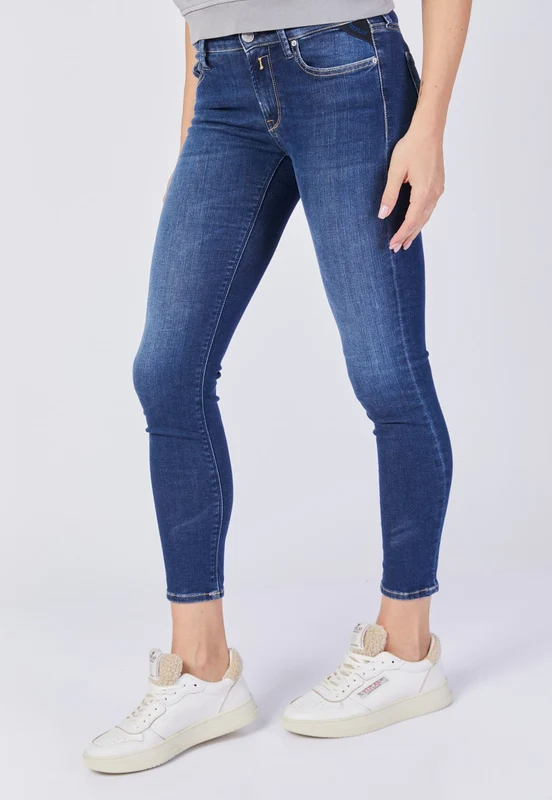 ג'ינס Skinny High Waist New Luz נשים BLUE / 29